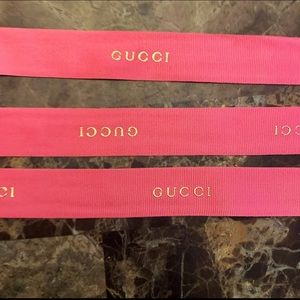 Gucci Ribbon Pink 3 Yards